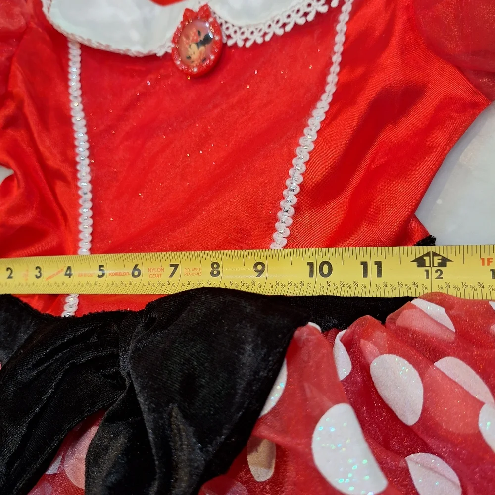 Disney Minnie Mouse Girls 7-8 Costume Dress‎ Tulle Skirt Halloween